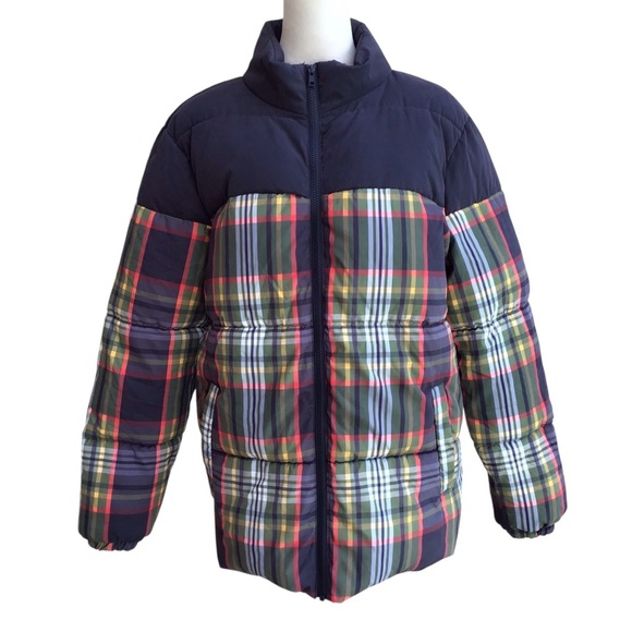 Nordstrom BP Plaid Quilted Puffer Jacket NEW - Picture 7 of 11